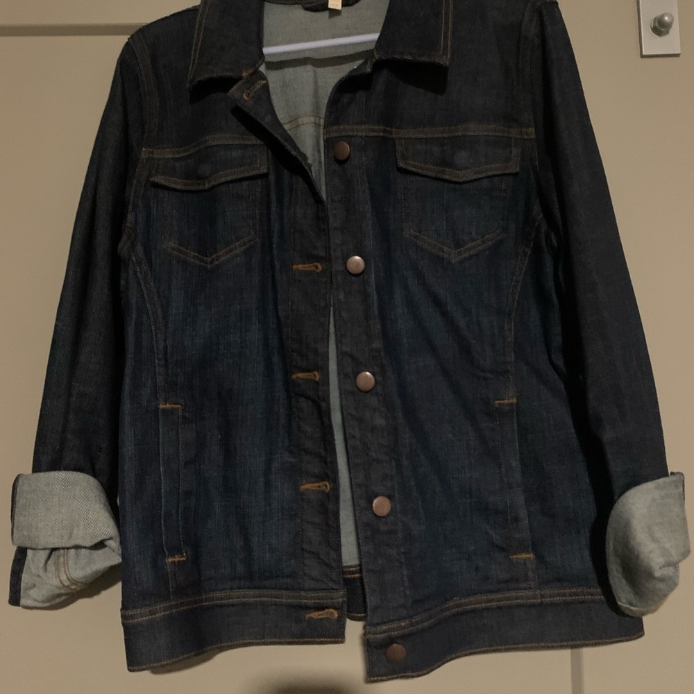 Eileen Fisher denim jkt
